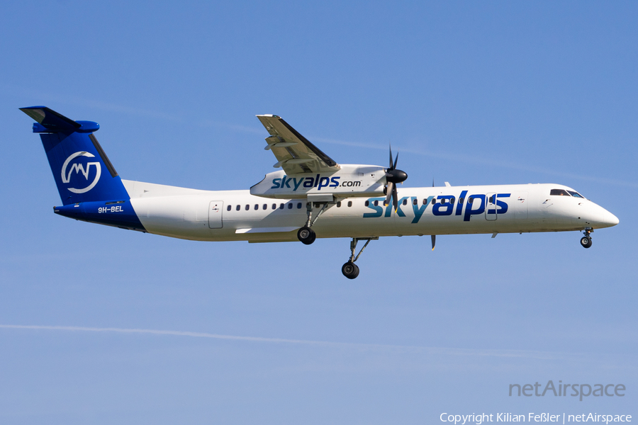SkyAlps Bombardier DHC-8-402Q (9H-BEL) | Photo 507369