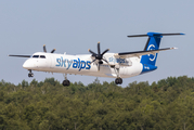 SkyAlps Bombardier DHC-8-402Q (9H-BEL) at  Hamburg - Fuhlsbuettel (Helmut Schmidt), Germany