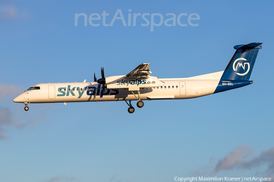 SkyAlps Bombardier DHC-8-402Q (9H-BEL) | Photo 521091