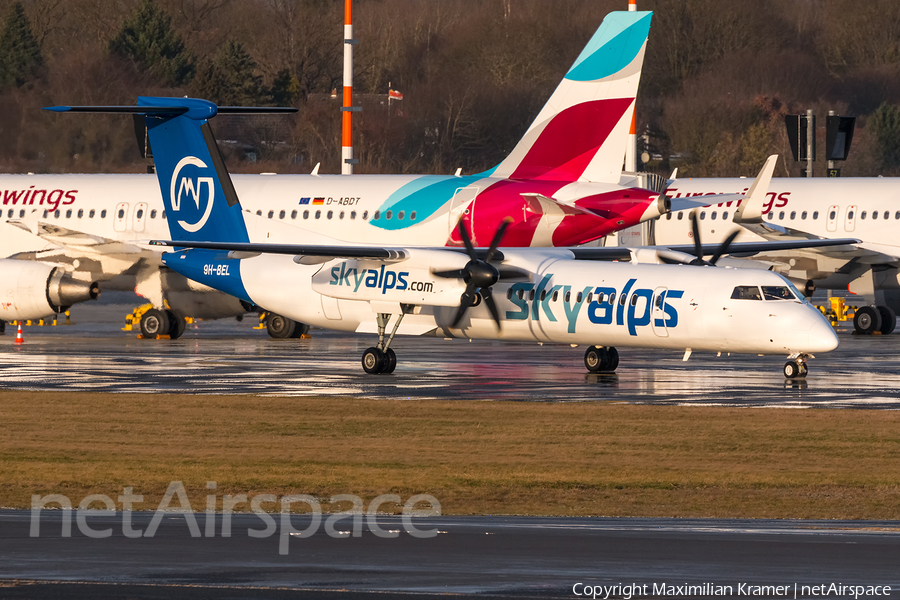 SkyAlps Bombardier DHC-8-402Q (9H-BEL) | Photo 521094