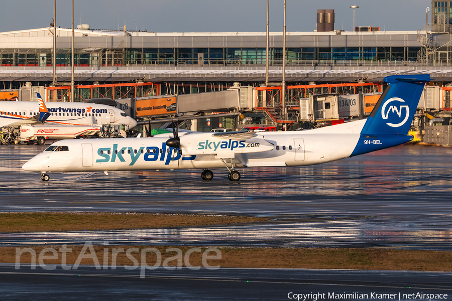SkyAlps Bombardier DHC-8-402Q (9H-BEL) | Photo 521095