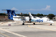 SkyAlps Bombardier DHC-8-402Q (9H-BEL) at  Luqa - Malta International, Malta