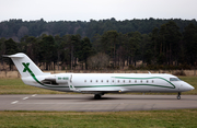 Air X Charter Bombardier CL-600-2B19 Challenger 850 (9H-BOO) at  Farnborough, United Kingdom