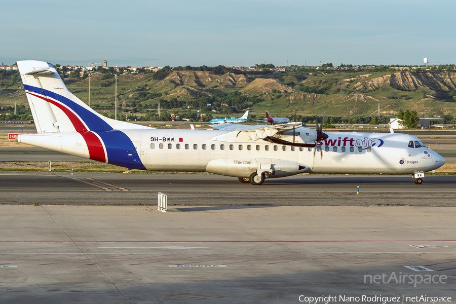 Swift Air ATR 72-202(F) (9H-BWW) | Photo 626044