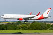Challenge Airlines Boeing 767-333(ER)(BDSF) (9H-CAC) at  Liege - Bierset, Belgium