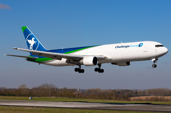 Challenge Airlines Boeing 767-3Q8(ER) (9H-CAD) at  Liege - Bierset, Belgium