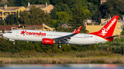 Corendon Airlines Europe Boeing 737-85R (9H-CXB) at  Corfu - International, Greece