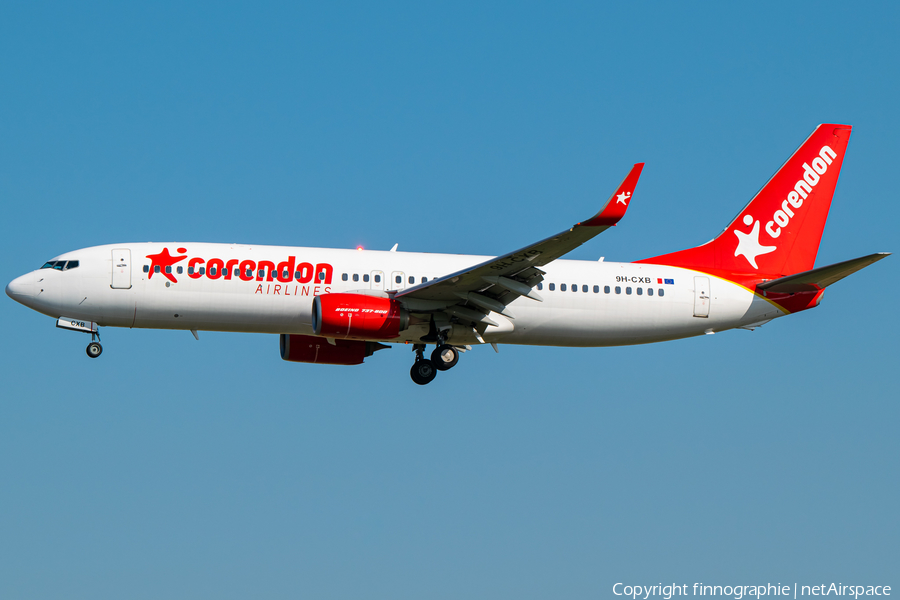 Corendon Airlines Europe Boeing 737-85R (9H-CXB) | Photo 456013