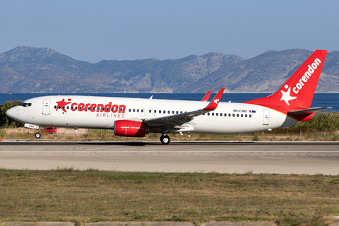 Corendon Airlines Europe Boeing 737-85R (9H-CXB) at  Rhodes, Greece