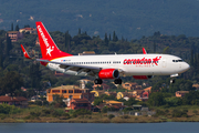 Corendon Airlines Europe Boeing 737-8KN (9H-CXF) at  Corfu - International, Greece