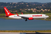Corendon Airlines Europe Boeing 737-8KN (9H-CXF) at  Corfu - International, Greece