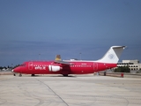 E-Fly BAe Systems BAe-146-300 (9H-ELE) at  Luqa - Malta International, Malta