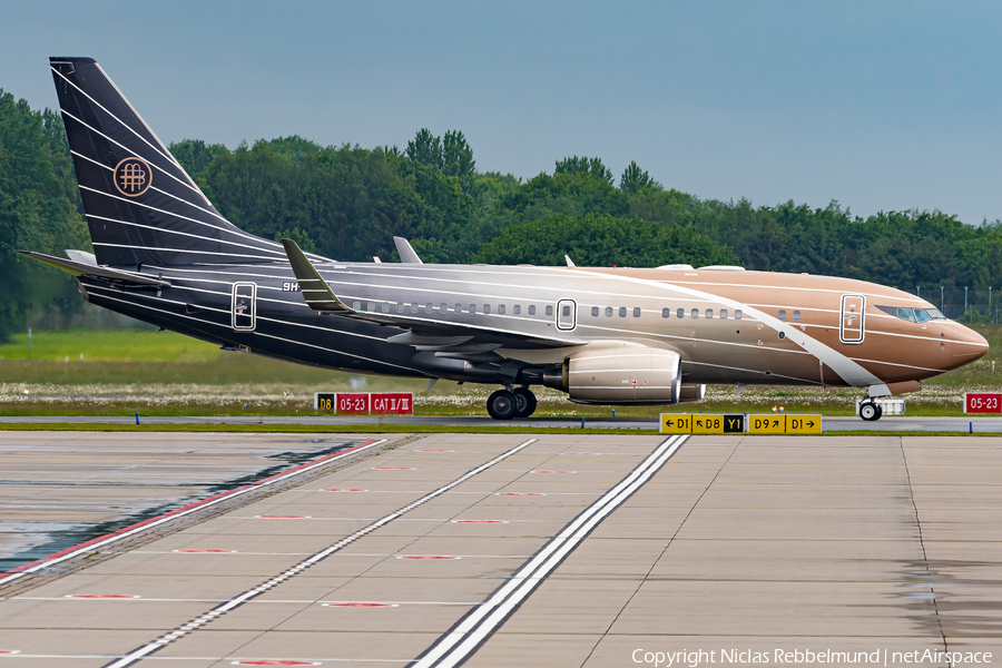 Air X Charter Boeing 737-7BC(BBJ) (9H-ELF) | Photo 510131