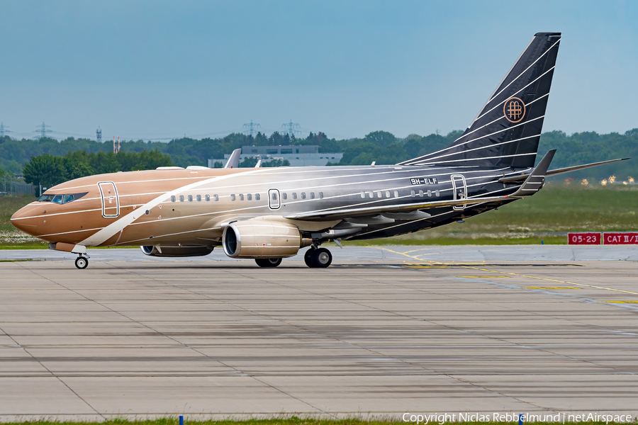 Air X Charter Boeing 737-7BC(BBJ) (9H-ELF) | Photo 510132