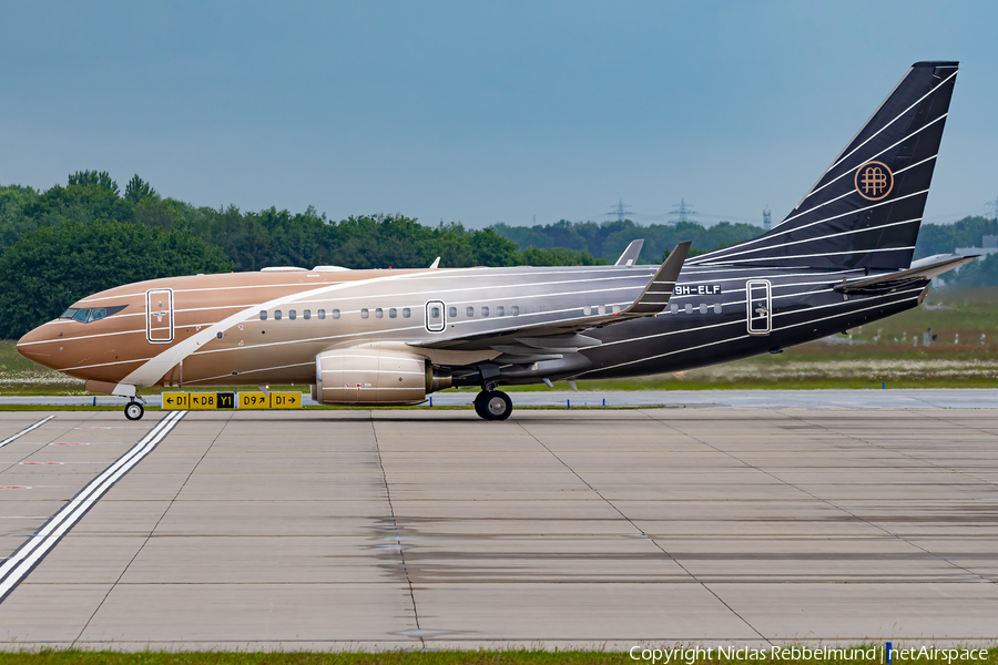 Air X Charter Boeing 737-7BC(BBJ) (9H-ELF) | Photo 510133