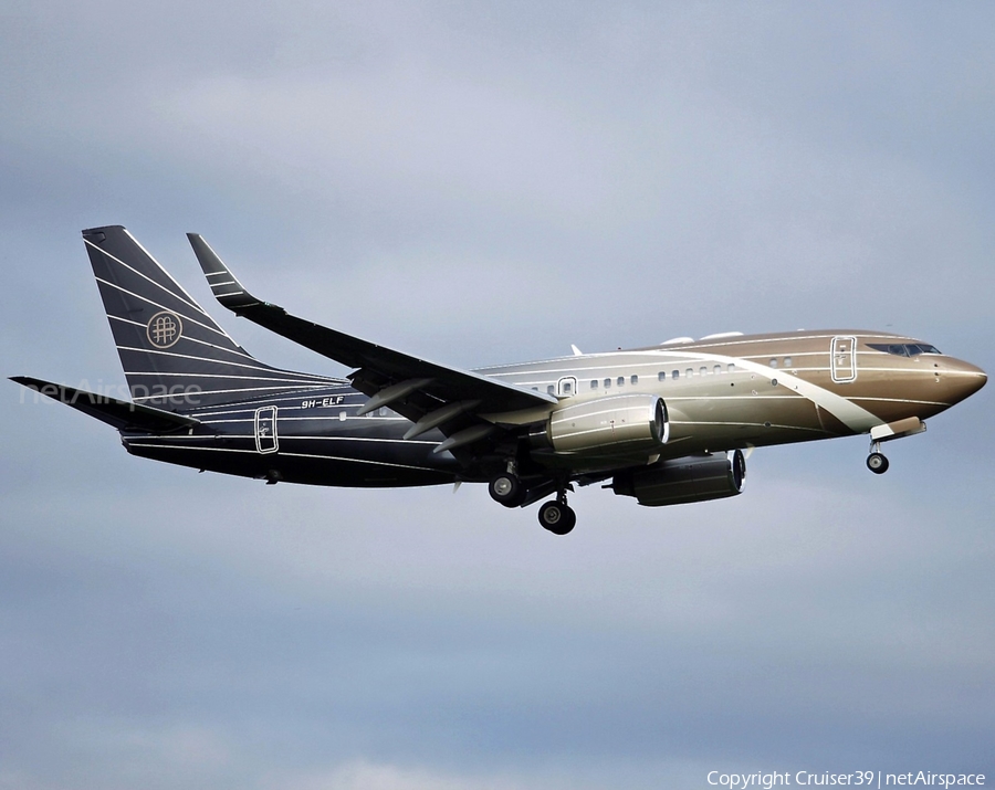 Air X Charter Boeing 737-7BC(BBJ) (9H-ELF) | Photo 665212