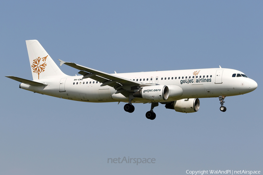GetJet Airlines (Airhub Airlines) Airbus A320-214 (9H-EMU) | Photo 523706