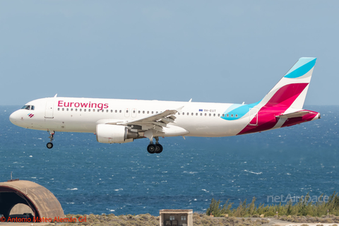 Eurowings Europe Malta Airbus A320-214 (9H-EUT) at  Gran Canaria, Spain