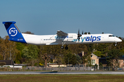 SkyAlps Bombardier DHC-8-402Q (9H-EVA) at  Hamburg - Fuhlsbuettel (Helmut Schmidt), Germany