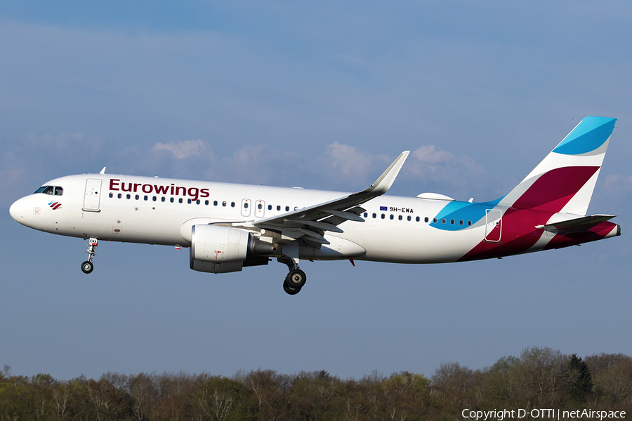 Eurowings Europe Malta Airbus A320-214 (9H-EWA) | Photo 565244