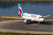 Eurowings Europe Malta Airbus A319-132 (9H-EXP) at  Corfu - International, Greece