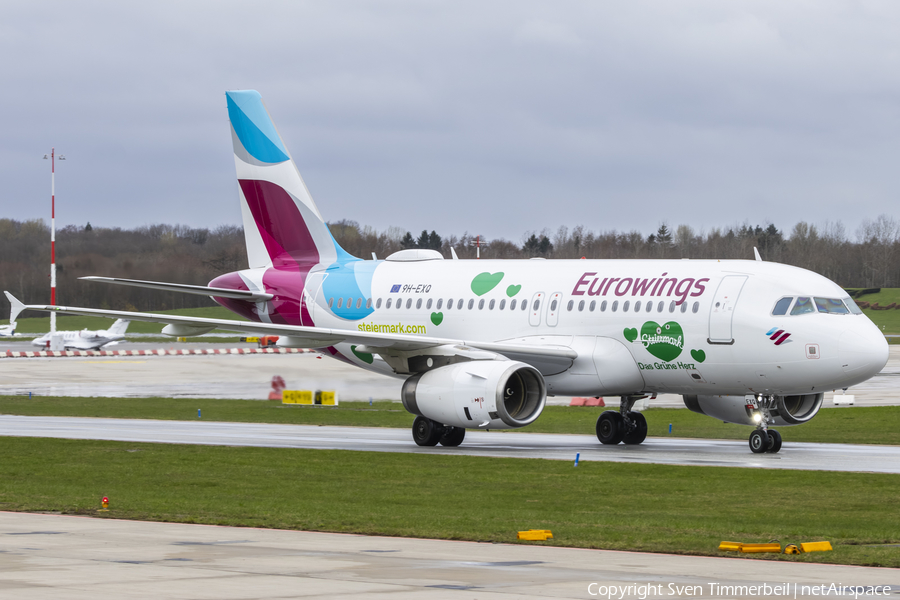 Eurowings Europe Malta Airbus A319-132 (9H-EXQ) | Photo 615569