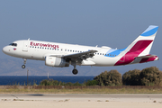 Eurowings Europe Malta Airbus A319-132 (9H-EXR) at  Rhodes, Greece