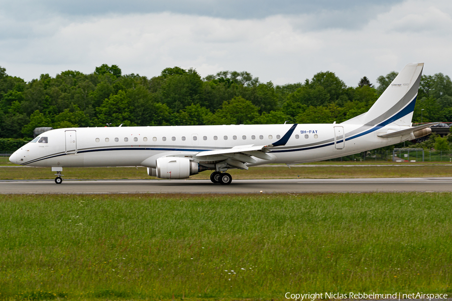 Air X Charter Embraer Lineage 1000 (ERJ-190-100 ECJ) (9H-FAY) | Photo 570754