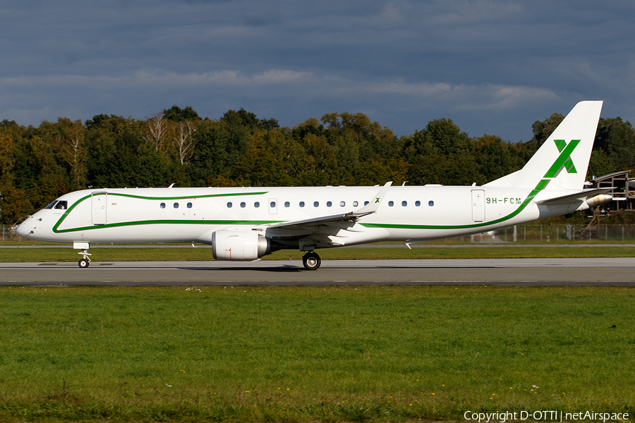 Air X Charter Embraer Lineage 1000 (ERJ-190-100 ECJ) (9H-FCM) | Photo 406567