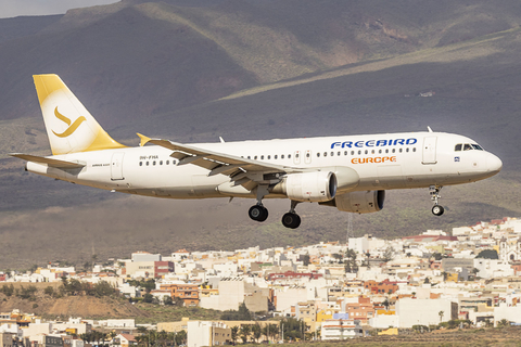 Freebird Airlines Europe Airbus A320-214 (9H-FHA) at  Gran Canaria, Spain