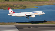 Freebird Airlines Europe Airbus A320-214 (9H-FHB) at  Corfu - International, Greece