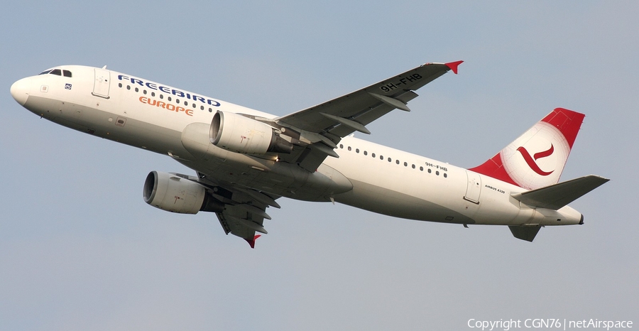 Freebird Airlines Europe Airbus A320-214 (9H-FHB) | Photo 459287