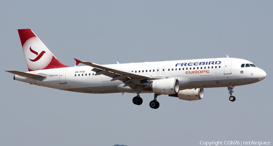 Freebird Airlines Europe Airbus A320-214 (9H-FHB) | Photo 520685