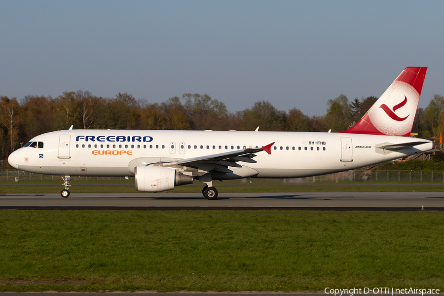 Freebird Airlines Europe Airbus A320-214 (9H-FHB) | Photo 312910