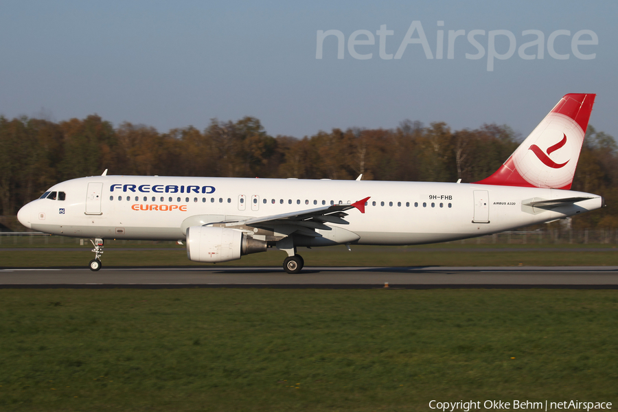Freebird Airlines Europe Airbus A320-214 (9H-FHB) | Photo 313744
