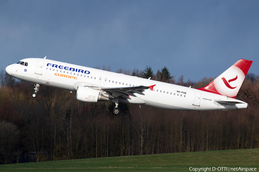 Freebird Airlines Europe Airbus A320-214 (9H-FHB) | Photo 374898