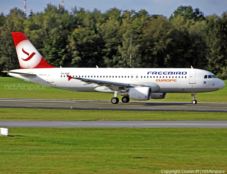 Freebird Airlines Europe Airbus A320-214 (9H-FHB) | Photo 379792