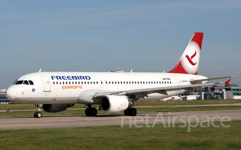 Freebird Airlines Europe Airbus A320-214 (9H-FHB) at  Manchester - International (Ringway), United Kingdom