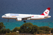 Freebird Airlines Europe Airbus A320-214 (9H-FHB) at  Rhodes, Greece