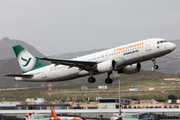 Freebird Airlines Europe Airbus A320-214 (9H-FHY) at  Tenerife Sur - Reina Sofia, Spain