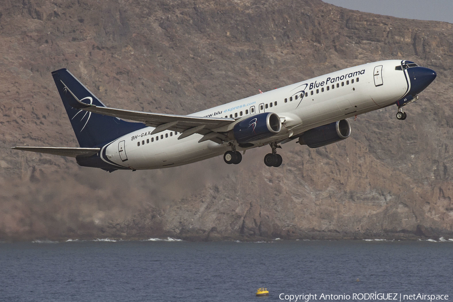 Blue Panorama Airlines Boeing 737-8Z0 (9H-GAX) | Photo 371894