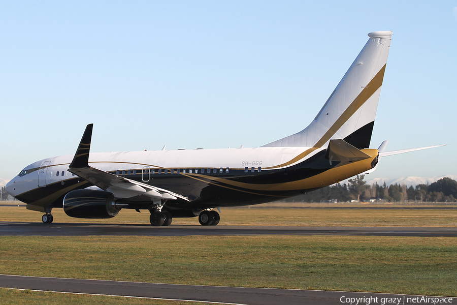 (Private) Boeing 737-7ZX(BBJ) (9H-GGG) | Photo 82286