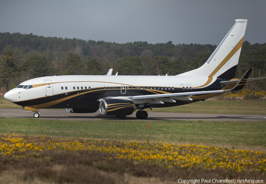 (Private) Boeing 737-7ZX(BBJ) (9H-GGG) | Photo 674849