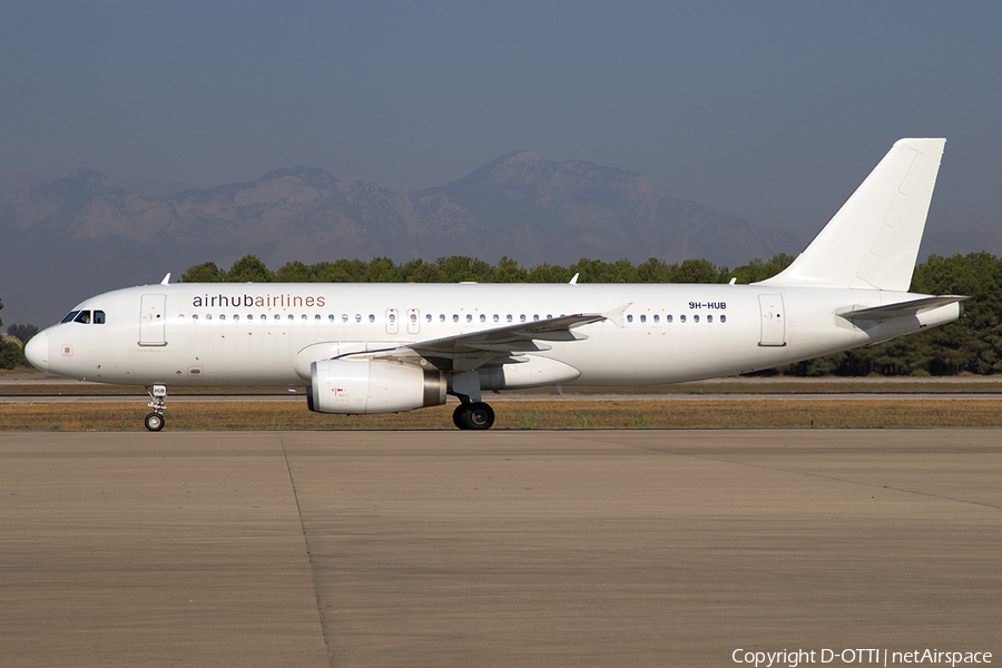 Airhub Airlines Airbus A320-232 (9H-HUB) | Photo 590856