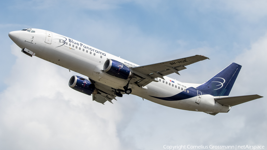 Blue Panorama (Air Horizont) Boeing 737-430 (9H-HUE) | Photo 421176