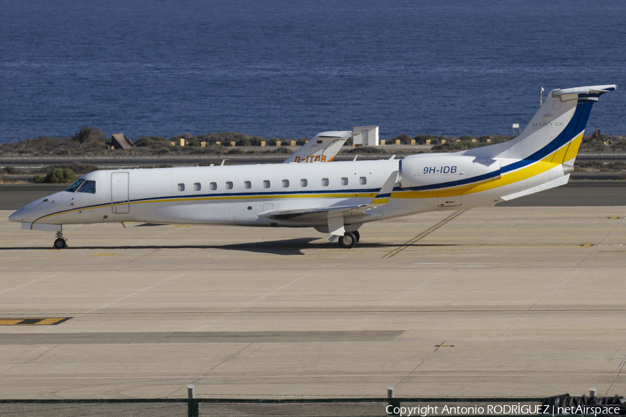 Blue Square Aviation Embraer EMB-135BJ Legacy 600 (9H-IDB) | Photo 364660
