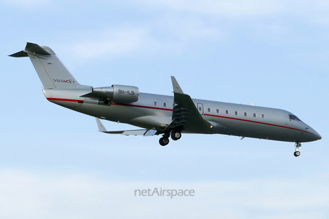 VistaJet Bombardier CL-600-2B19 Challenger 850 (9H-ILB) at  Warsaw - Frederic Chopin International, Poland