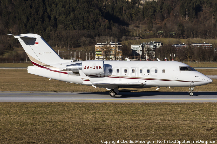 Nomad Aviation Bombardier CL-600-2B16 Challenger 604 (9H-JGR) | Photo 97250