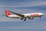 Corendon Airlines Airbus A330-302 (9H-LEON) at  Brussels - International, Belgium