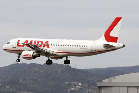 Lauda Europe Airbus A320-214 (9H-LMI) at  Barcelona - El Prat, Spain